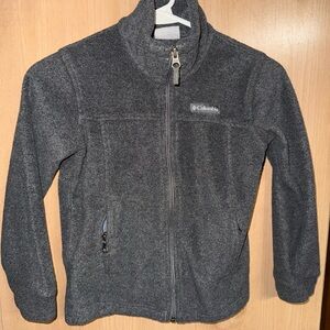 Columbia Kids Charcoal Fleece Jacket